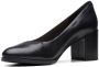 Clarks Zwarte brede pasvorm damespomp Black Dames - Thumbnail 4