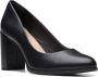 Clarks Zwarte Court Pumps voor Vrouwen Black Dames - Thumbnail 2