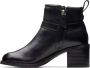 Clarks Zwarte enkellaarsjes voor vrouwen Black Dames - Thumbnail 5