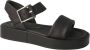 Clarks Sandalen Alda Strap sandaal flats met plateausool - Thumbnail 5