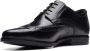 Clarks Zwarte Leren Brogue Schoenen Black Heren - Thumbnail 3