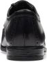 Clarks Zwarte Leren Brogue Schoenen Black Heren - Thumbnail 4