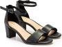 Clarks Zwarte Leren Sandalen Kaylin60 2Part Black Dames - Thumbnail 3