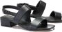 Clarks Zwarte Leren Sandalen Seren25 Black Dames - Thumbnail 9