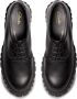 Clarks Zwarte Leren Veterschoenen Page Walk Black Dames - Thumbnail 4