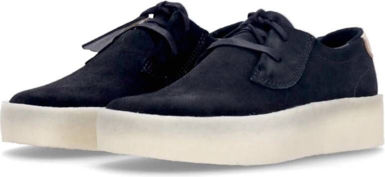 Clarks Zwarte Suède Mocassin Lifestyle Schoen Black Heren
