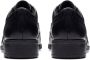 Clarks Zwarte veterschoen van premium leer Black Dames - Thumbnail 6