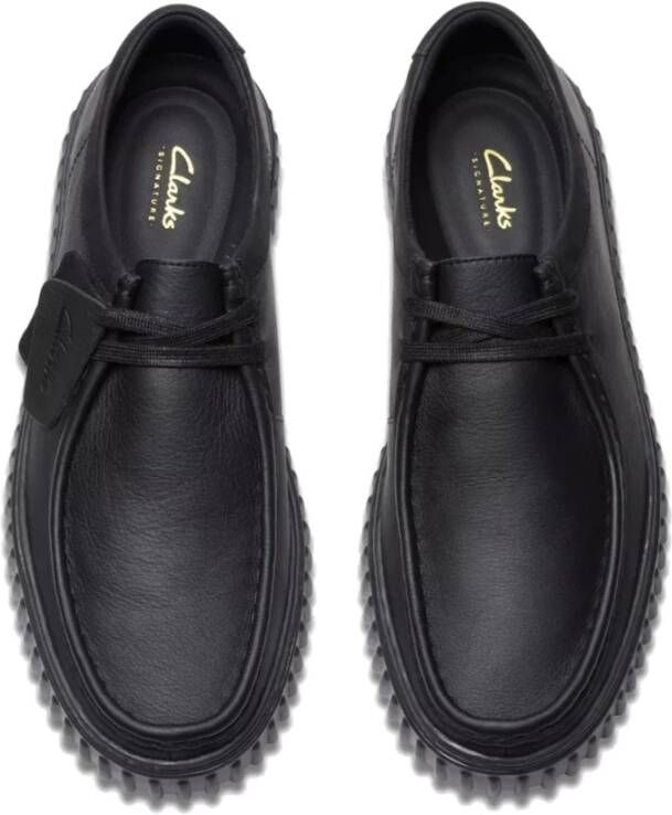 Clarks Zwarte Vrije Tijd Sneakers