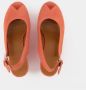 Clergerie Dylan9 sandalen in oranje leer - Thumbnail 2