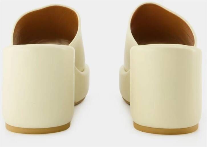 Clergerie Heeled Mules Geel Dames