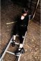 Clergerie Vintage Mary Jane met Dikke Hak Black Dames - Thumbnail 5