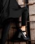 Clergerie Vintage Mary Jane met Dikke Hak Black Dames - Thumbnail 7