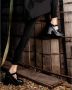 Clergerie Vintage Mary Jane met Dikke Hak Black Dames - Thumbnail 8