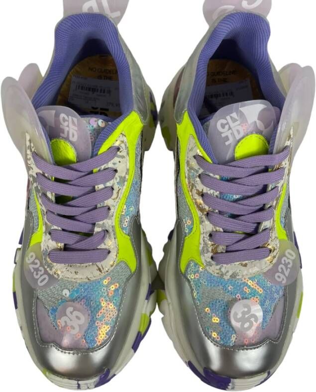 Cljd Camouflage Trendy Sneaker Design Multicolor Dames