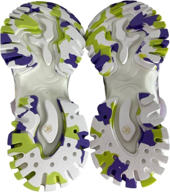 Cljd Camouflage Trendy Sneaker Design Multicolor Dames