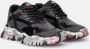 Cljd Zwarte Jewel Sneakers voor dagelijkse avonturen Zwart Dames - Thumbnail 3