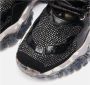 Cljd Zwarte Jewel Sneakers voor dagelijkse avonturen Zwart Dames - Thumbnail 8