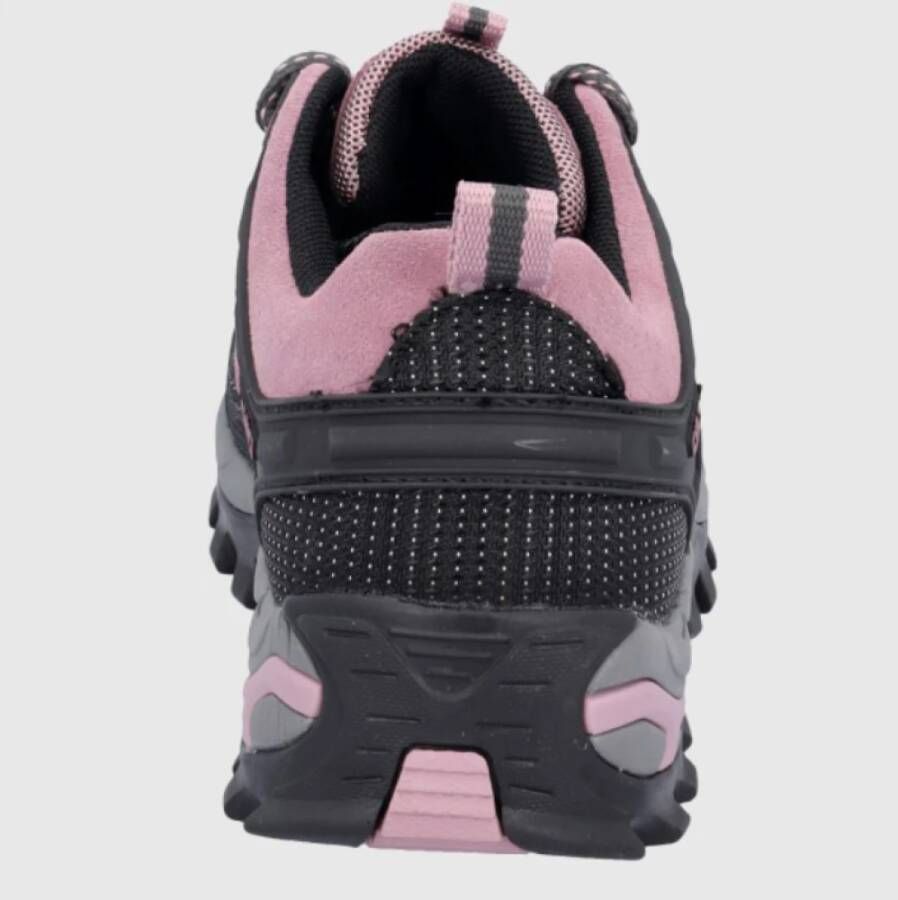CMP Roze Leren Wandelschoenen Waterdicht
