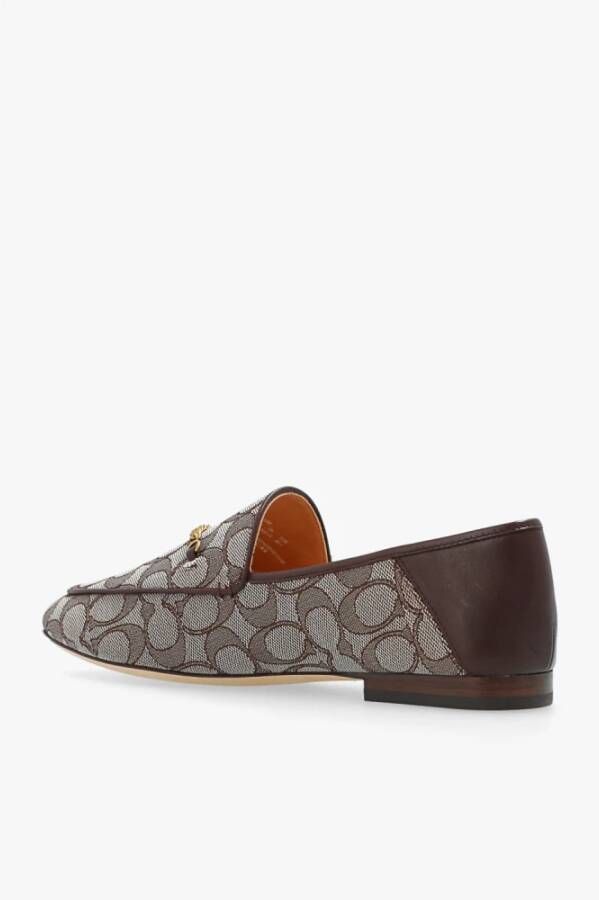 Coach Hanna leren loafers Brown Dames