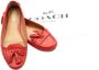 Coach Pre-owned Leather flats Red Dames - Thumbnail 7