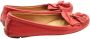 Coach Pre-owned Leather flats Red Dames - Thumbnail 4