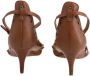 Coach Pre-owned Leather heels Brown Dames - Thumbnail 4
