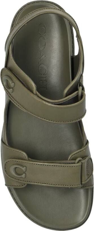 Coach Sandalen met logo