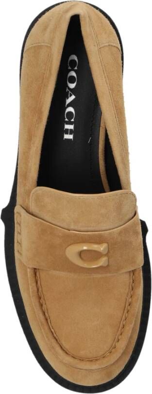 Coach Schoenen Leah type loafers Beige Dames