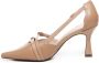 Coccinelle Beige Sandalen met Plectrum Gespen - Thumbnail 2