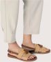 Coccinelle Sandalen Sandal Flat Straw Effect Fabric in beige - Thumbnail 4