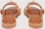 Coccinelle Sandalen Sandal Flat Straw Effect Fabric in beige - Thumbnail 6