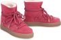 Coccinelle Enkellaarzen met shearling en suède bovenwerk Pink Dames - Thumbnail 7