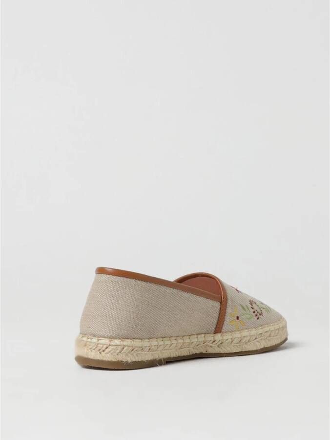 Coccinelle Geborduurde Bloemen Espadrilles