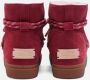 Coccinelle Enkellaarzen met shearling en suède bovenwerk Pink Dames - Thumbnail 4