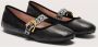 Coccinelle Zwarte Beatriz Ballerina's met Monogramlint Black Dames - Thumbnail 3
