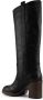 Coccinelle Zwarte leren vintage stijl laarzen Black Dames - Thumbnail 2