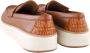 Cole Haan Bruine Slip-On Loafers met Witte Rubberen Zool - Thumbnail 2