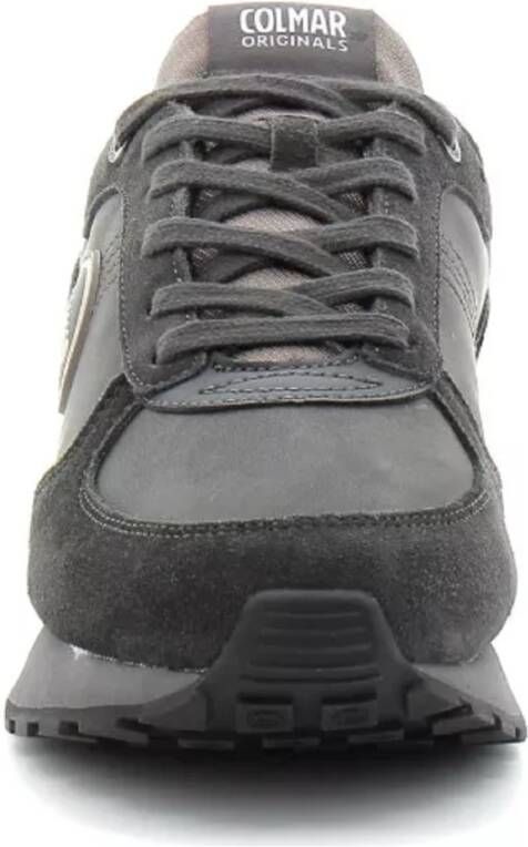 Colmar Antraciet Sneakers Travis Boost Vintage Burgundy Gray Heren