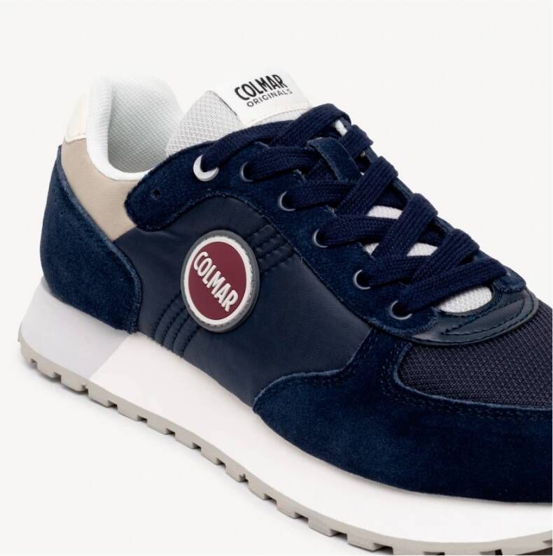 Colmar Blauwe Sneakers met Luminescent Nylon