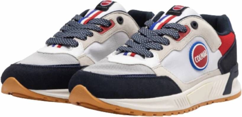 Colmar Dalton Iconic 039 Sneaker Wit Marineblauw Rood Wit Heren