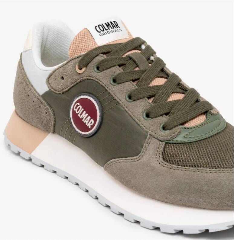 Colmar Groene Sneakers met Lichtgevend Nylon
