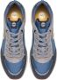 Colmar Blauwe Platte Sneakers met Iconisch Logo Blauw Heren - Thumbnail 8