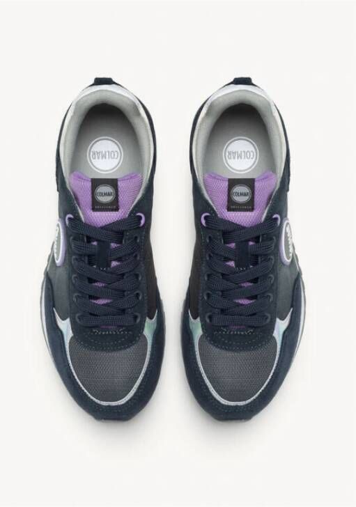 Colmar Lila Sneakers met Iridescent Detail Purple Dames