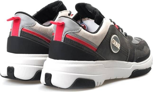 Colmar Vetersneakers met logo detail Rood Heren