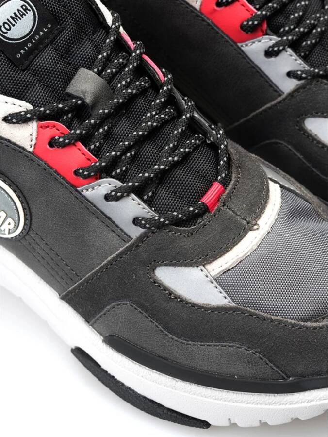 Colmar Vetersneakers met logo detail Rood Heren