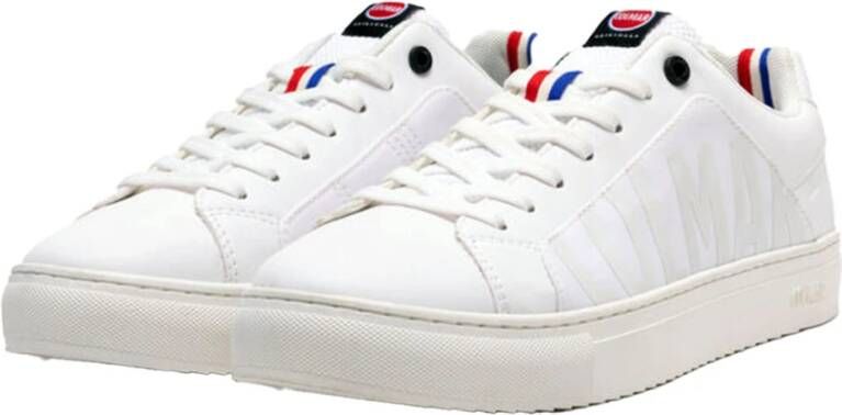 Colmar Originals Witte Zijlogo Sneakers Wit Heren