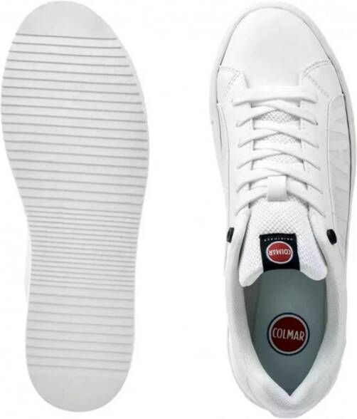 Colmar Originals Witte Zijlogo Sneakers Wit Heren