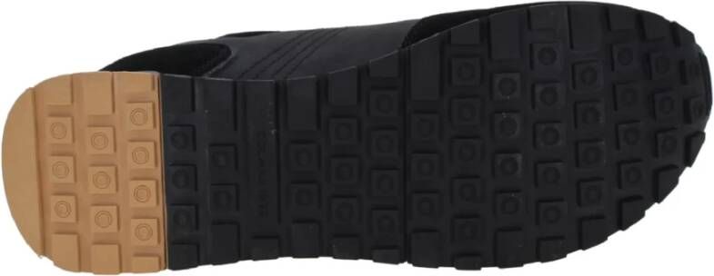 Colmar Zwarte Sneakers Travis Boost Vintage Effect Black Heren