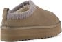 Colors of California Eggy Platform Laars met Stiksels Vrouwen Brown Dames - Thumbnail 5