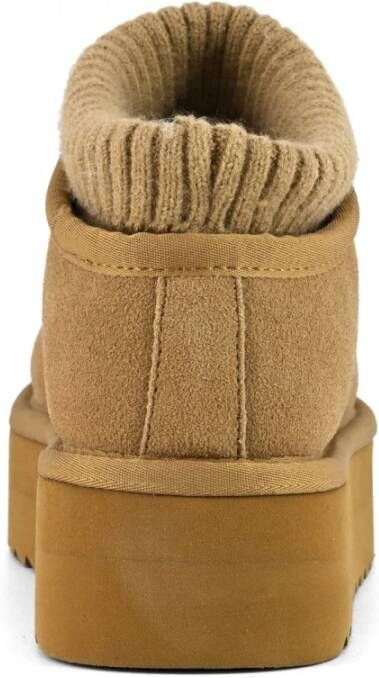 Colors of California Eggy Platformlaars met Sok Dames Beige Dames